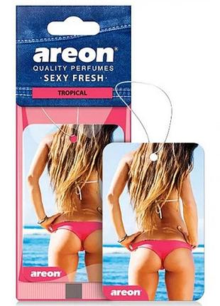 Освежитель воздуха areon сухой листок sexy fresh tropical