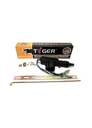 Tiger t-5w 12v 6кг актуатор для центрального замка 5-проволочный шток с ресурсом 100000 срабатываний