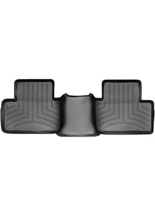 Автомобильные коврики в салон weathertech на mitsubishi asx 07- 2-й ряд черные митсубиси асх