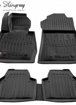 Автомобильные коврики в салон на bmw x3 f25 10-17 5шт черные stingray бмв х3