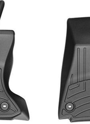 Автомобильные коврики в салон weathertech на lexus gs awd 13-20 передние черные лексус гс