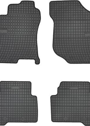 Автомобильные коврики в салон frogum на nissan x-trail 1 t30 01-08 ниссан х-трейл черные