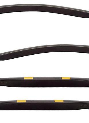 Дефлекторы окон ветровики mercedes m w164 4d 05-11 вставные 4шт heko мерседес м