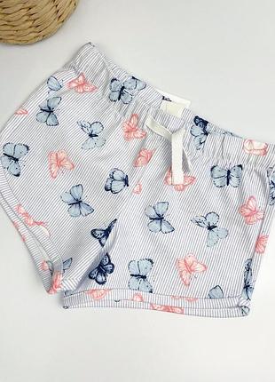 Шорти дитячі бавовняні на дівчинку h&m 80, 86, 92 см