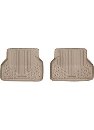 Автомобильные коврики в салон weathertech на bmw 5 04-10 2-й ряд бежевые бмв 5