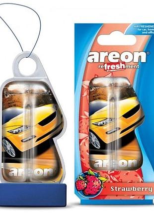 Освежитель воздуха гель areon-vip "авто" strawberry