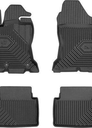 Автомобильные коврики в салон frogum 3d на subaru xv 2 16- субару хв черные