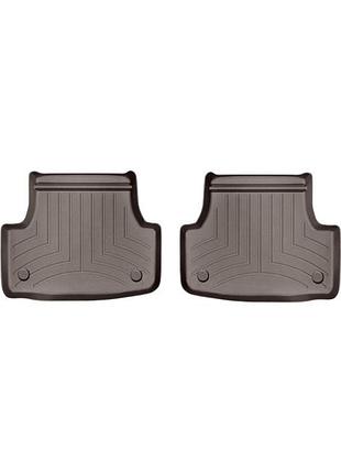 Автомобильные коврики в салон weathertech на audi a3 sd 12-20 2-й ряд какао ауди а3