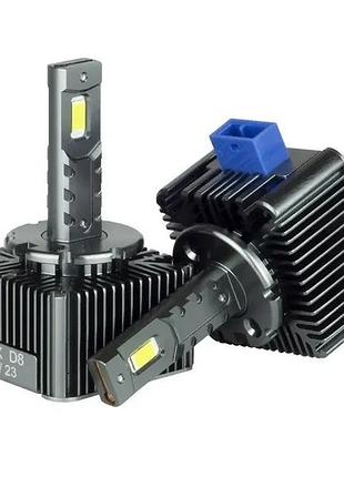 Светодиодные led автолампы drivex d8 dlx series new 50w 6000k 9-16v компл