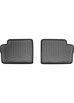 Автомобильные коврики в салон weathertech на toyota corolla 06-13 2-й ряд черные тойота королла