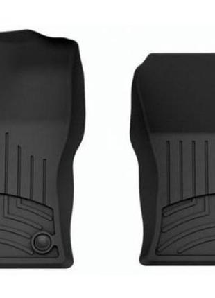 Автомобильные коврики в салон weathertech на toyota corolla cross fwd 20- передние черные тойота королла