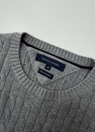 Чоловічий вʼязаний светер tommy hilfiger 7