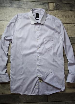 Чоловіча базова сорочка pierre cardin світло-фіолетового кольору розмір 43 (xl)