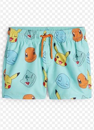 Поавки шорти pokemon zara
