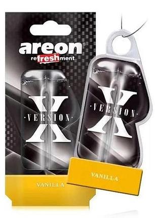 Освежитель воздуха жидкий листок areon liquid x-version vanilla 8,5 мл