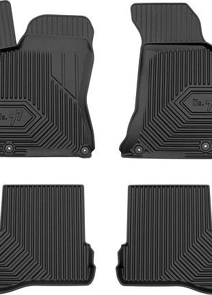 Автомобильные коврики в салон frogum 3d на volkswagen passat b5 97-05 фольксваген пассат б5 черные