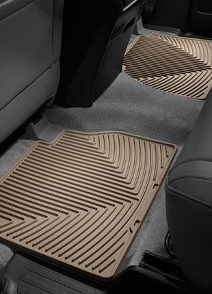 Автомобильные коврики в салон weathertech на toyota sequoia 07- 2-й ряд бежевые тойота секвоя