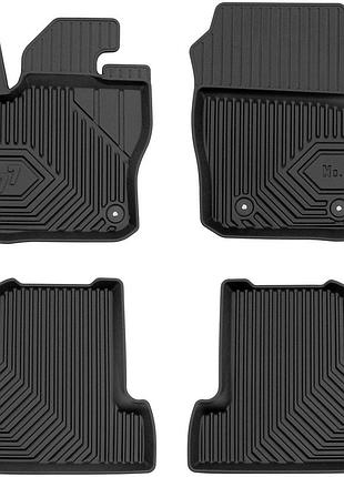 Автомобильные коврики в салон frogum 3d на ford focus 3 eur 11-18 форд фокус черные