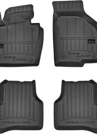 Автомобильные коврики в салон frogum 3d на volkswagen passat b7 09-14 фольксваген пассат б7 черные