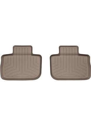Автомобильные коврики в салон weathertech на dodge charger 11- 2-й ряд бежевые додж чарджер