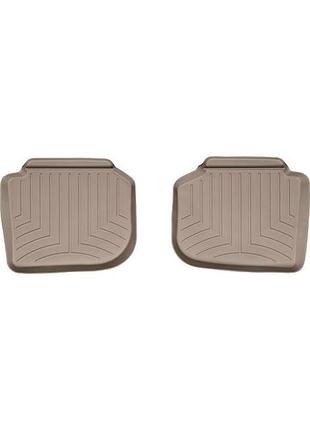 Автомобильные коврики в салон weathertech на volkswagen passat b8 usa 12- 2-й ряд бежевые фольксваген пассат б8