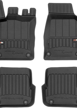 Автомобильные коврики в салон frogum 3d на audi s6 3 c6 06-11 ауди с6 черные