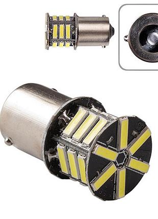 Автомобильная лампа pulso габаритная led 1156 21smd-7020 12v 2.5w 237lm white lp-252376 10шт