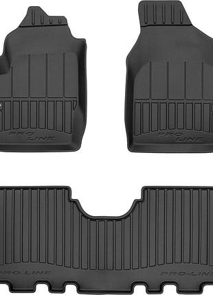 Автомобильные коврики в салон frogum 3d на ford galaxy 1 95-06 1-2 ряд форд галакси черные