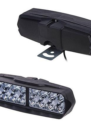 Фара рабочего света nen g164 16led*0w 160х50мм пластик 48773 g164
