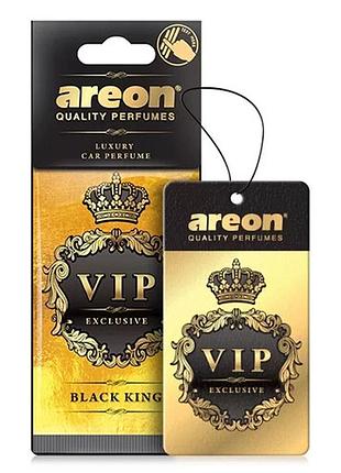Освежитель воздуха areon сухой листок vip black king