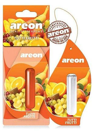 Освежитель воздуха жидкий листок areon tutti frutti 5 мл
