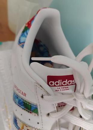 Кроссовки аdidas superstar, бирого цвета, оригинал, натуральная шкira.