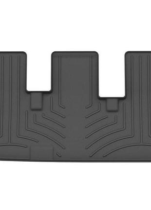 Автомобільні килимки поліки в салон weathertech на toyota highlander 14-19 3-й ряд чорні тойота хайлендер