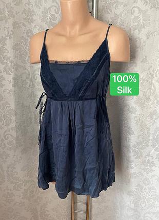 Шовкова блуза з натурального шовку silk dtlm (don't label me)