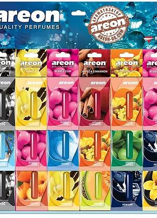 Освежитель воздуха жидкий листок areon liquid mix на планшете 5 мл упаковка 18 штук
