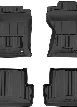 Автомобильные коврики в салон frogum 3d на ford focus 1 98-05 форд фокус черные