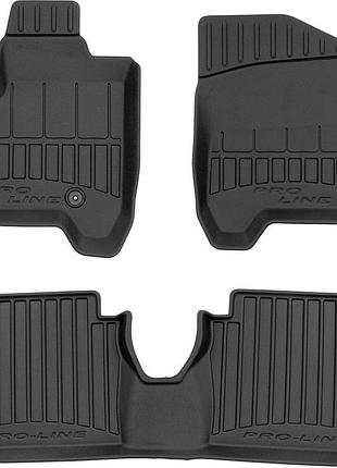 Автомобильные коврики в салон frogum 3d на citroen c3 picasso 1 08-17 ситроен с3 пикассо черные
