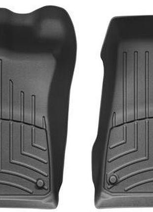 Автомобильные коврики в салон weathertech на audi a6 04-11 передние черные ауди а6