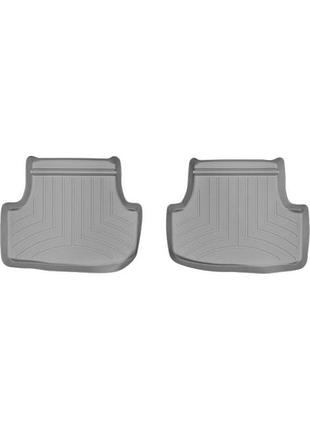 Автомобильные коврики в салон weathertech на volkswagen golf sd 15- 2-й ряд серые фольксваген гольф