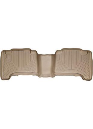 Автомобильные коврики в салон weathertech на toyota prado 02-08 2-й ряд бежевые тойота прадо
