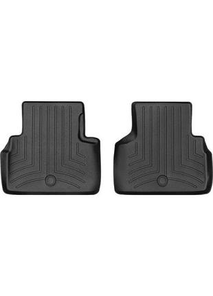 Автомобильные коврики в салон weathertech на infiniti q50 18- 2-й ряд черные инфинити ку50