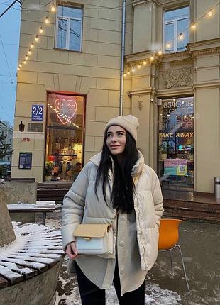 Курточка зімня stradivarius