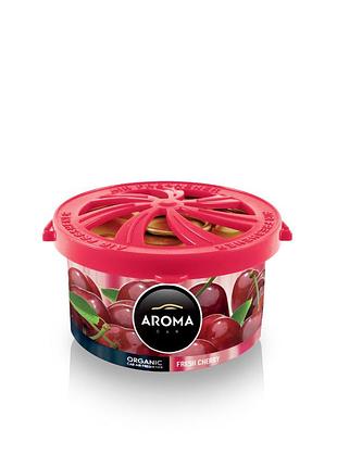 Универсальный ароматизатор aroma car organic cherry 40 г