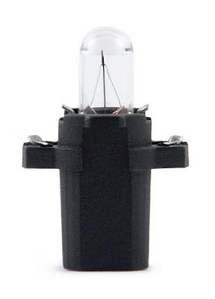 Лампа накаливания brevia bax 12v 1.2w b8.3d black cp для авто легкая установка комфортный свет 10шт