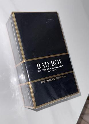 Bad boy чоловічі парфуми carolina herrera ✨ 80 ml духи розкішний шлейфовий аромат