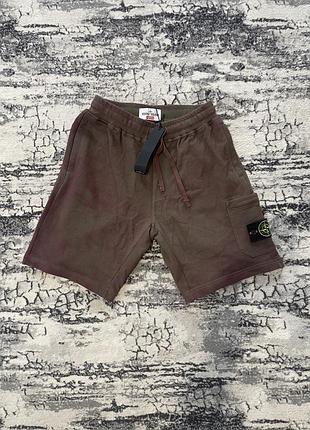 Шорти stone island x supreme