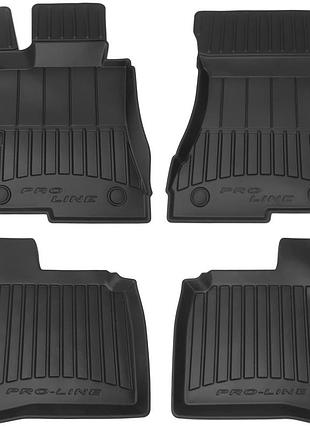 Автомобильные коврики в салон frogum 3d на mercedes s v221 long 05-13 мерседес с черные