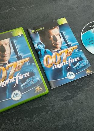 Диск 007 nightfire (xbox original)