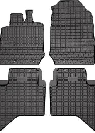 Автомобильные коврики в салон frogum на isuzu d-max 3 double cab 21- исузу д-макс черные