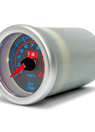 Указатель температуры выхлопных газов стрелочный ket gauge 7708-3 led d52мм прибор датчик автомобильный